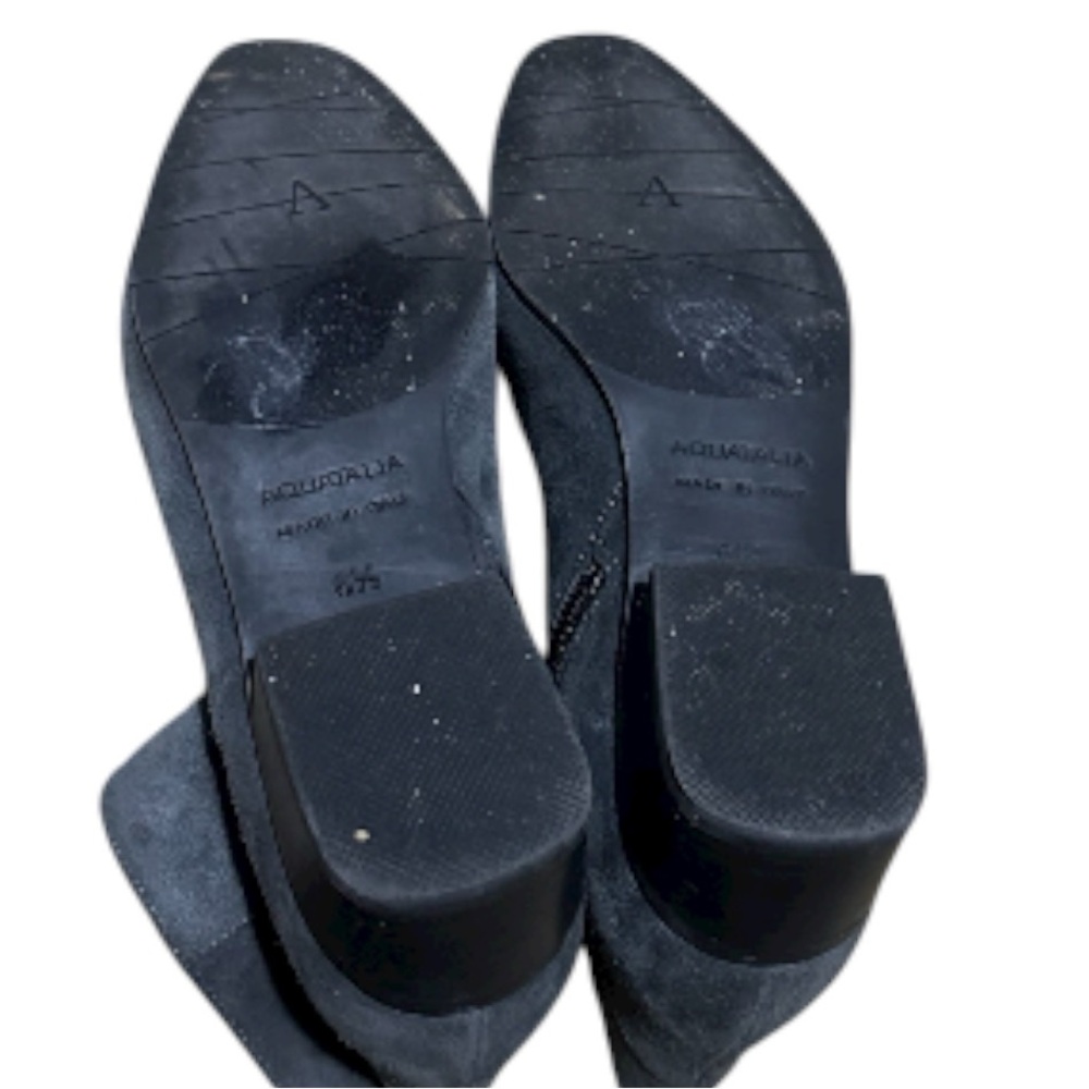 Aquatalia Womens Reeta Gray Suede Ankle Booties Shoes Size 6.5 - Picture 8 of 10